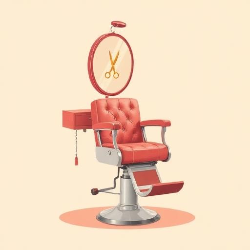 Salon barber chair